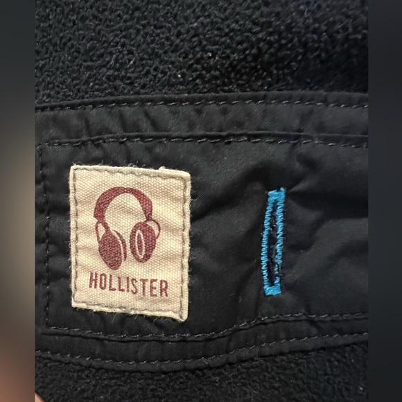 Hollister Snow/winter Fleece Lined Puffer Jacket With Hood/ size S - Picture 5 of 7